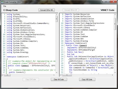 Code Converter (VB .